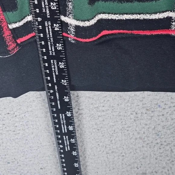 FV7458 Nike Air Jordan Essentials Men's Fleece Pullover Hoodie Plaid Size Small - Picture 3 of 9